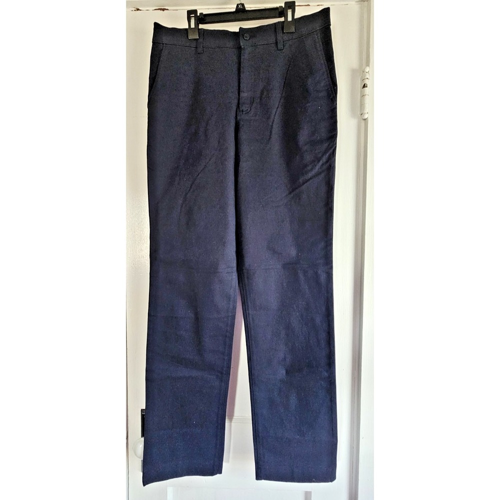 NWT Edwards Cotton Mexican made mens 36*32 performance stretch pants‎ Navy blue